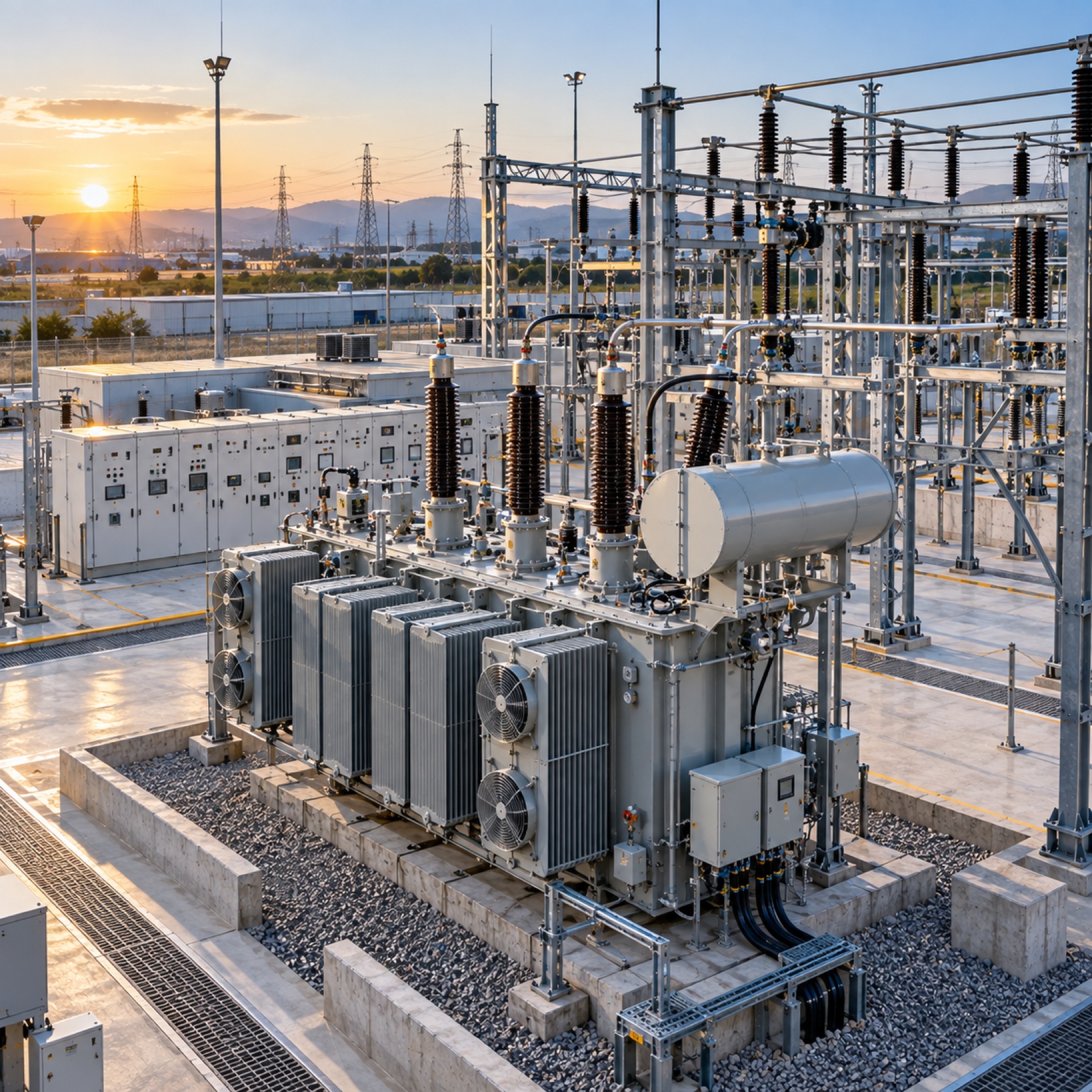 Enerji — Kazan, enerji tesisi MCC ve güç dağıtım sistemleri. EGO Automation sektör uygulaması