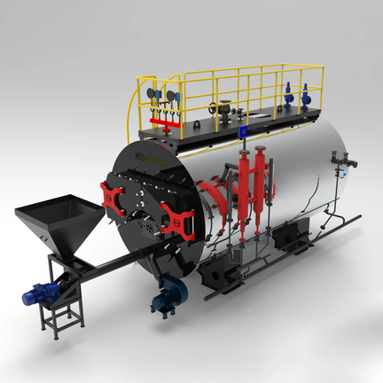 Döner Izgaralı Buhar Kazanı - EGO Automation Endüstriyel Pano ve Otomasyon Projesi